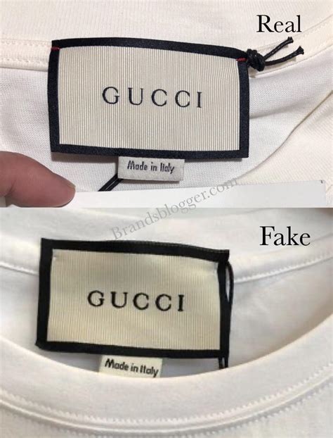 gucci wolf t shirt fake|authentic Gucci labels.